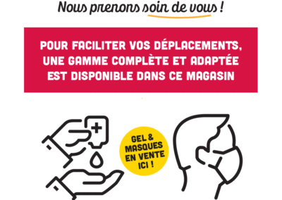 gels et masques en vente