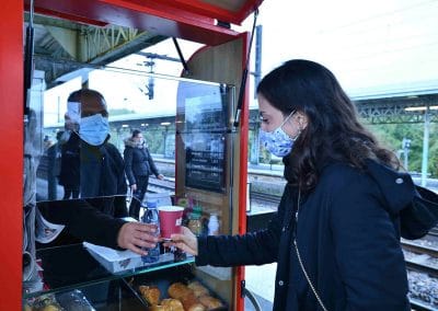 Triporteur Relay gare de Gagny