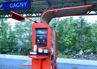 Triporteur Relay gare de Gagny